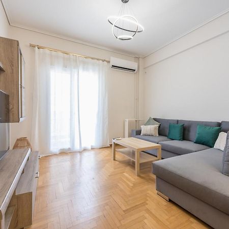 Ferienwohnung Stylish 2 Bd Urban Retreat Near Panormou Metro Athen Exterior foto