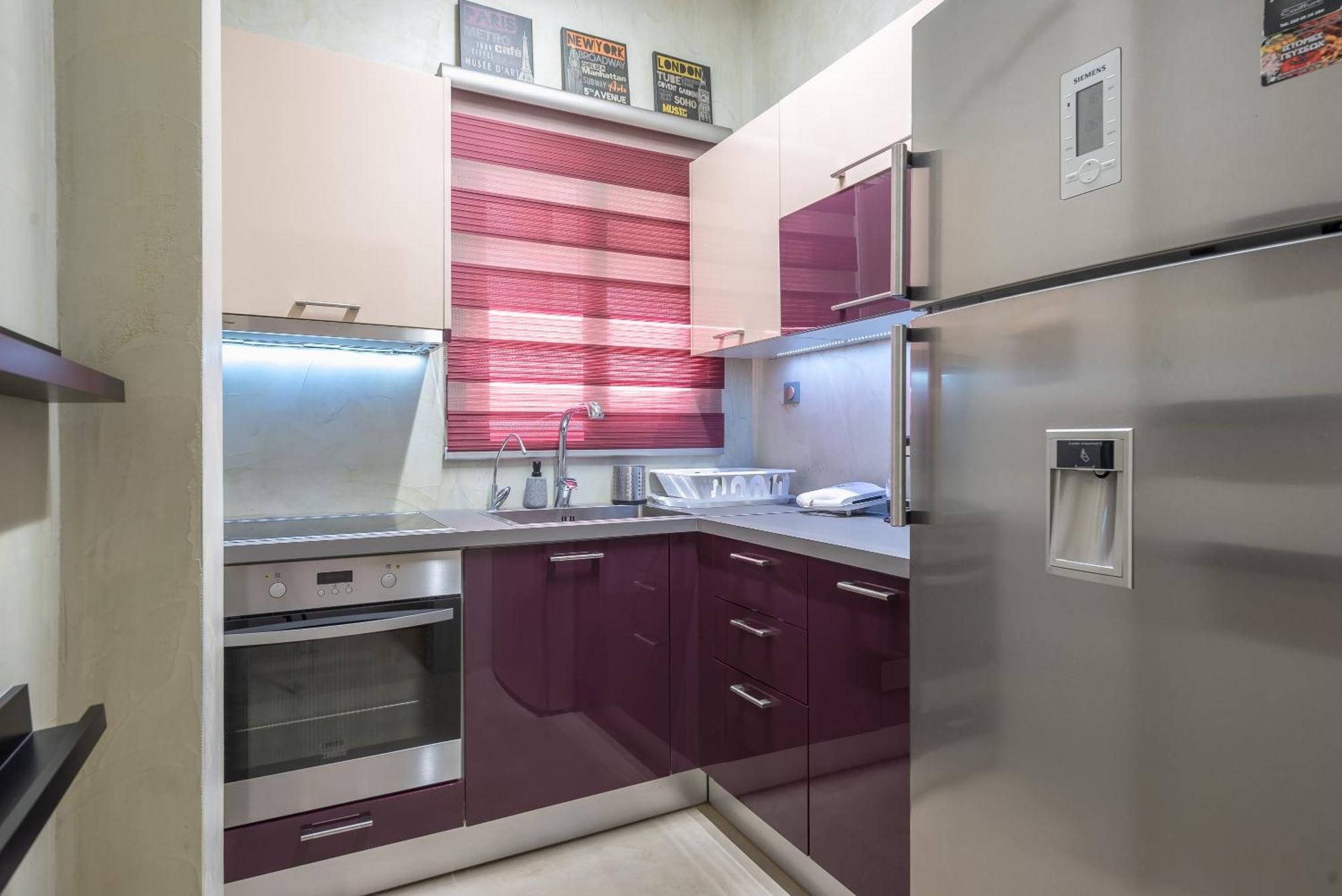 Ferienwohnung Stylish 2 Bd Urban Retreat Near Panormou Metro Athen Exterior foto